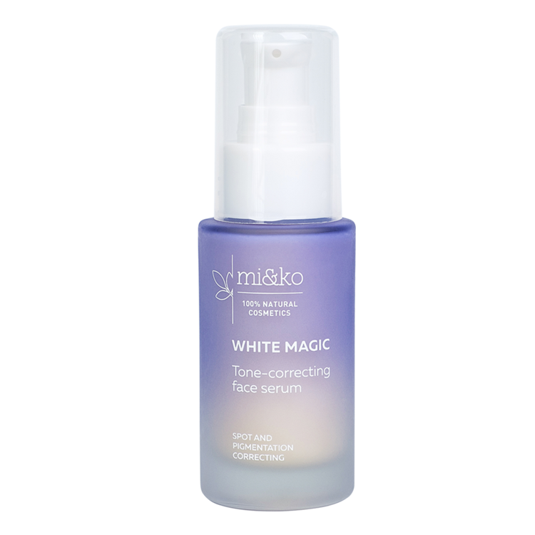 Miko Сыворотка для коррекции тона кожи лица WHITE MAGIC / Tone-correcting face serum WHITE MAGIC 30 мл